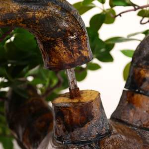 ต้นไม้ปลอมจำลองสีเขียวต้นไม้ปลอมขนาดใหญ่ต้นไม้ใหญ่จำลองพืชแอฟริกา - Product Image 4