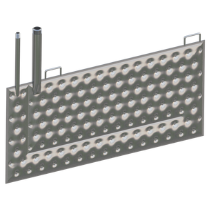 Pièces d'échange de chaleur de réfrigération de plaque d'oreiller pour l'évaporateur chimique utilisé dans la plaque froide liquide de zone de machine industrielle - Product Image 5