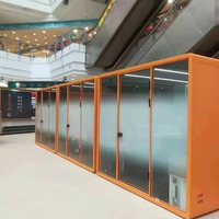Cabine insonorisée amovible du fabricant Cabine de bureau acoustique et silencieuse pour la vie privée dans les ateliers Écoles Immeubles de bureaux