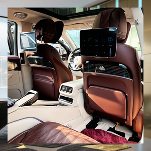 Aplicable al <span class=keywords><strong>2022</strong></span> Mercedes-Benz AMG GLS63 (X167) Upgrade Maybach Kit de moldura de 4 plazas -- Caoba/Macchiato Beige - Product Image 2