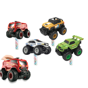 Voiture à friction en forme de véhicule tout-terrain, jouet pour enfants, emballage avec tube transparent - Product Image 1