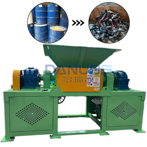 Double Shaft Shredder <b>Machine</b> Used <b>Tyre</b> Metal Wood Paper Plastic Shredder <b>Machine</b> for Sale - Product Image 1