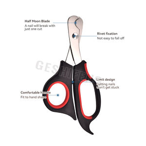 Vente en gros à prix réduit de coupe-ongles <span class=keywords><strong>pour</strong></span> chiens et chats en acier inoxydable écologique, coupe-ongles professionnels <span class=keywords><strong>pour</strong></span> chiens - Product Image 3