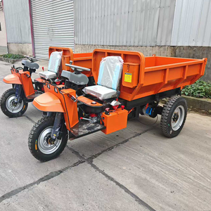 Kendaraan Listrik Roda Tiga Mini Diesel Dumper Hidrolik Penuh, Dapat Memuat Sendiri, Mampu Menaiki Lereng, Dilengkapi Motor & Mesin - Product Image 4