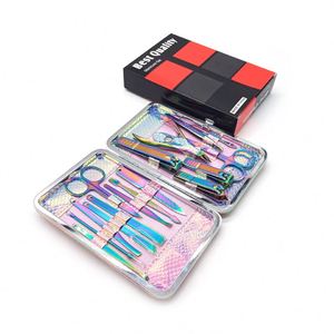 Thị trường Mỹ trang điểm <span class=keywords><strong>Kit</strong></span> với Nail công cụ trường hợp khó khăn hoàn hảo OEM tùy chỉnh món quà giáng sinh cho bạn gái hoặc con gái - Product Image 1