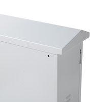 Boîtier de distribution électrique en acier argenté étanche IP54 JXF1, panneau de commande extérieur à montage en surface, boîtier personnalisé OEM