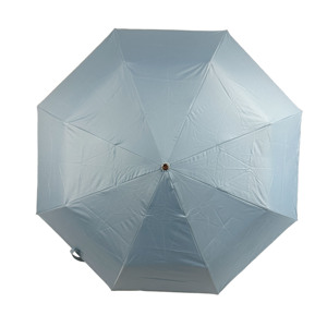 ร่มกันแดดแบบพับได้ 3 ตอน กันน้ำ ลายรูปนก ด้ามไม้ ป้องกันรังสียูวี - Product Image 4