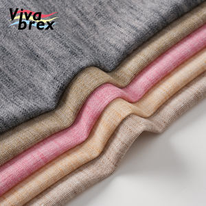 Tela de Lino 100% Ecológica Ligera de 160 g/m², Estilo Chambray Bicolor, Teñida con Hilo Suave, para Vestidos, Sofás, Niños - Product Image 3