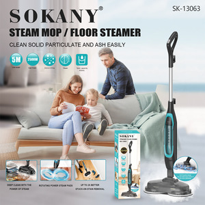 SOKANY13063 Mopa a <span class=keywords><strong>Vapor</strong></span> y Aspiradora Tipo Bidón, con Alimentación USB y Control por Aplicación, con Calentamiento Rápido para Limpieza de Pisos del Hogar - Product Image 2
