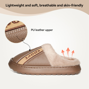 Pantofole da <span class=keywords><strong>uomo</strong></span> in memory foam traspiranti, <span class=keywords><strong>ciabatte</strong></span> da <span class=keywords><strong>casa</strong></span> con suola antiscivolo <span class=keywords><strong>per</strong></span> interni ed esterni - Product Image 6