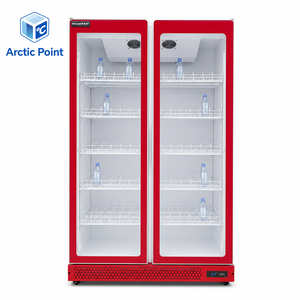 Refrigerador Comercial para Bebidas de Gasolinera con Puerta de Vidrio de Doble Capa, Luz LED y Capacidad de 442L <span class=keywords><strong>a</strong></span> 1790L - Product Image 4