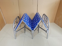 Lit pliant en métal, directement de l'usine, pas cher, confortable, en fer, simple, pour le camping, prix abordable pour adultes, mobilier de maison, chambre à coucher, 400 kg