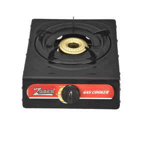 Réchaud à gaz butane portable, brûleur unique, tête de brûleur en acier inoxydable, classe A en termes d'efficacité énergétique, corps noir, pour hôtel, maison, cuisine - Product Image 1