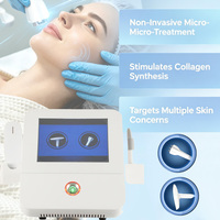 Appareil de rajeunissement cutané 2-en-1 avec plusieurs embouts pour salons de beauté, cliniques esthétiques et spas
