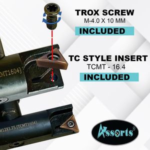 Assorts Fly Cutter MT-3 M12X1.75 TCMT1604 Single Flute For Cnc <b>Machining</b> Center - Product Image 5