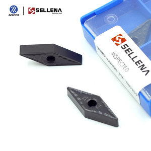 Plaquette de tournage en carbure VNMG160408-PM YBC252 ZORRO/SELLENA pour usinage de l'acier, indexable, diamantée, 35 degrés, revêtement CVD, OEM - Product Image 2