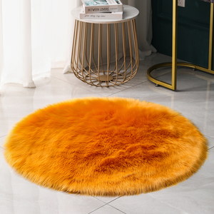 Tapis en fourrure en peluche super douce pour salon chambre à coucher tapis moelleux en fausse fourrure tapis et tapis de luxe personnalisés - Product Image 1