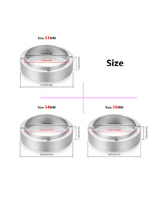 Venta al por mayor 1 Uds <span class=keywords><strong>Eureka</strong></span> Mignon tolva de dosis única 51/54/58MM taza café aluminio dosificación embudo calidad manipulaciones a un precio - Product Image 3