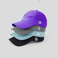 Casquette en nylon, casquettes brodées, casquette de baseball unisexe personnalisée à 6 panneaux avec broderie 3D en relief