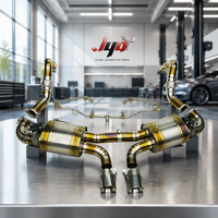Tuyaux d'échappement en titane pour Porsche Cayman 981, échappement Porsche 981, échappement Porsche Cayman 981 2.7/3.4, échappement Porsche 981 Cayman
