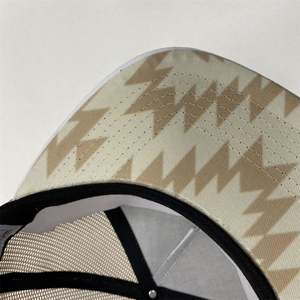 Custom High Quality 5 Panel Hatware Embroidery <b>Patch</b> Logo Mesh Snap <b>Back</b> Truck Cap,Cotton Two Tone Gorras,Wholesale Trucker Hats - Product Image 5