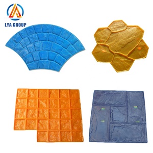 Tapis de marquage pour béton à motif <span class=keywords><strong>ardoise</strong></span>, texture pierre, pour estampage facile et rapide (15 min) - Product Image 5