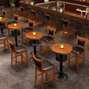 Mobilier de restaurant : Chaise de bar et <span class=keywords><strong>table</strong></span> haute, tabourets de bar hauts, tables et chaises - Product Image 4