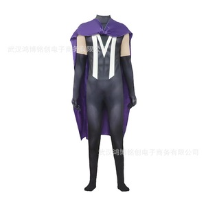 Disfraz de Magneto, traje de vinilo, diseño personalizado para actuaciones en escenario de Halloween, tamaño adulto - Product Image 1