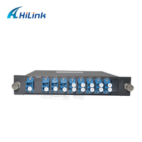 Optical Fiber 8 Channel CWDM Multiplexer Module in LGX Box