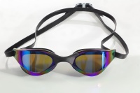 Lunettes de natation personnalisées avec logo, lunettes de natation Wave, monture flexible, lunettes de natation pour piscine d'été