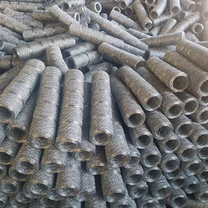 Zincato/Pvc rivestito Malla De Alambre esagonale rete metallica di recinzione di pollo per pollame azienda agricola rete - Product Image 6