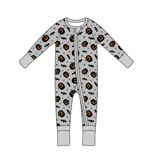 Qingli OEM – Combinaisons bébé en bambou à fermeture éclair bidirectionnelle, sans MOQ, personnalisables, pour Halloween, sans droits de douane - Product Image 2