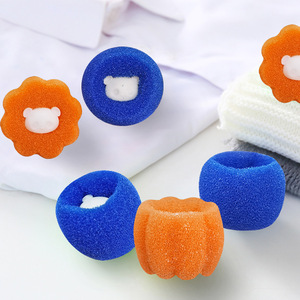 Esponja de Lavado para Lavadora, Elimina Pelusas y Manchas, Esponja Anti-Enredos, Bola de Limpieza para Ropa - Product Image 1