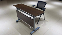 Table pliante moderne Table de formation pliable Table de conférence modulaire rabattable pour le bureau et l'école