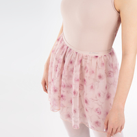 D034042 Dttrol Jupe en maille de haute qualité avec bande élastique, tenue de danse classique, tissu en maille