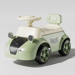<span class=keywords><strong>Triciclo</strong></span> deslizante antideslizante de 3 a 6 años para niños Bicicleta giratoria de empuje manual con cuatro ruedas para jugar al aire libre - Product Image 4