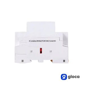 Contacteur AC Gloca sur rail DIN 2P 40A 250V 50Hz pour automatisation industrielle - Product Image 4