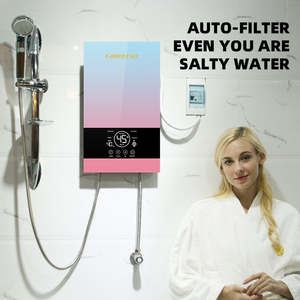 <span class=keywords><strong>Chauffe</strong></span>-<span class=keywords><strong>eau</strong></span> instantané électrique sans réservoir à commande tactile pour salle de bain, maison entière et hôtel, boîtier en plastique - Product Image 3