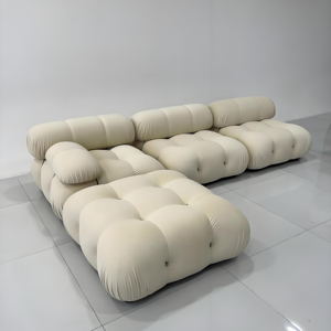 Sofá Seccional Modular de Tela Rectangular de Lujo Moderno <span class=keywords><strong>Peyo</strong></span> Personalizado, Sofá Cama con Patas de Madera, Muebles Cómodos para Apartamento - Product Image 1