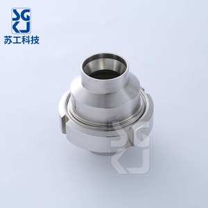 Raccord Sanitaire en Acier Inoxydable 304, Union Soudée SMS à Filetage Rond, Assemblage de Tubes Non Standard - Product Image 5