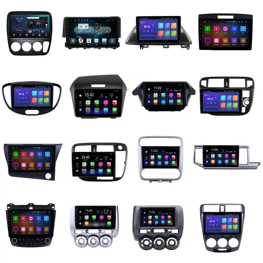 Car Android Display with Touch screen Radio Carplay GPS   Radio And Frame Applicable To More Than 99% of Car series