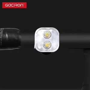 Cipollinon — feu avant transparent à 300 degrés, rechargeable, feu de guidon pour bicyclette, phare avant étanche