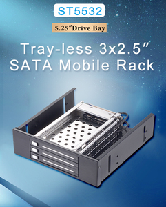 Распродажа от unestech, трехсекторный 2,5 до 5,25 дюймов, оптический привод, отсек для мобильного телефона, поддержка горячей замены - Product Image 6