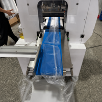 Machine d'emballage et de scellage automatique haute productivité pour gobelets jetables (papier, plastique, mousse) avec alimentation quantitative par poussée