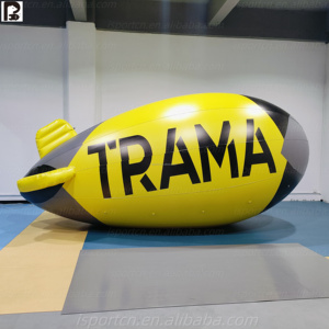 Publicidad de <span class=keywords><strong>globos</strong></span> de helio grandes inflables, dirigible de globo aerostático, dirigible de helio de 6m, dirigible de helio atado a Gas - Product Image 1