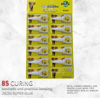 Tube en aluminium pour colle blister avec adhérence intérieure forte 40-80cps, logo et taille personnalisables