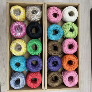 Corde écologique à trois brins de 2mm Cordon de <span class=keywords><strong>chanvre</strong></span> coloré <span class=keywords><strong>Ficelle</strong></span> tressée Corde de <span class=keywords><strong>chanvre</strong></span> naturel Corde en fibre de jute - Product Image 6