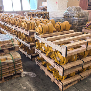 חלקי תחתית למחפר דחפור עמידים באיכות גבוהה - גלגלת מסילה, נעל מסילה, מכלול חוליות מסילה - Product Image 2