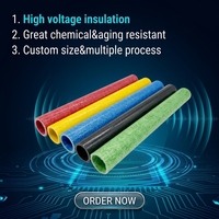 Tube isolant en tissu de verre époxy Aigao sur mesure 3640 avec service de découpe gratuit
