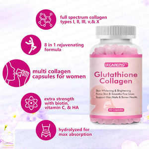 グルタチオンコラーゲングローソフトゲルカプセル自社ブランドスキンブライトニングホワイトニング - Product Image 2